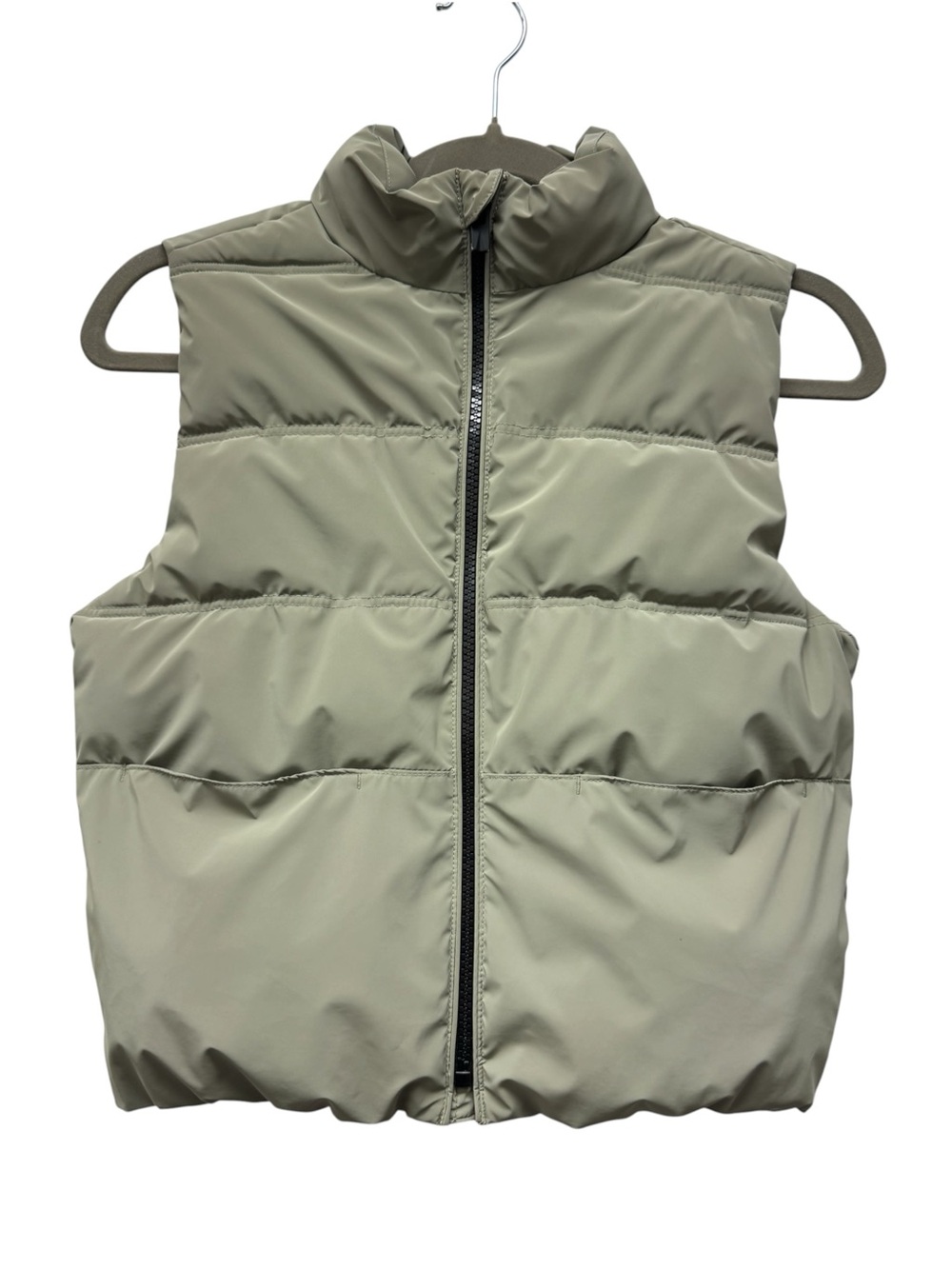 ZARA Kids Olive Green Puffer Vest Size 5-6Y 116
